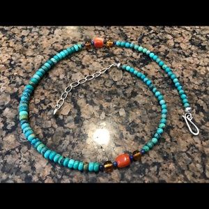 Jay King Turquoise & Accent Stone Necklace
